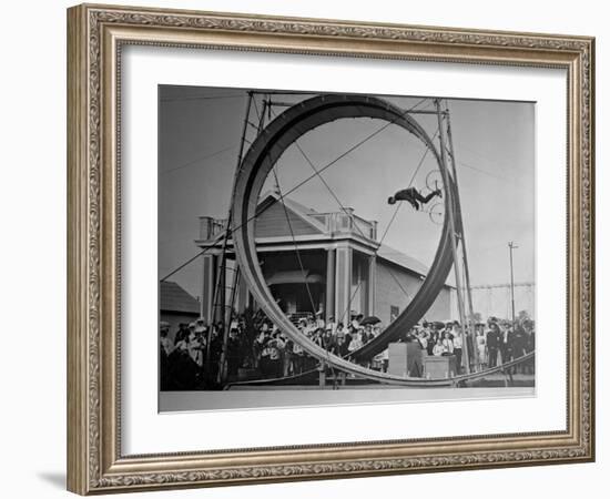 Loop The Loop, New York, New York-Charles Kenneth Lucas-Framed Photographic Print