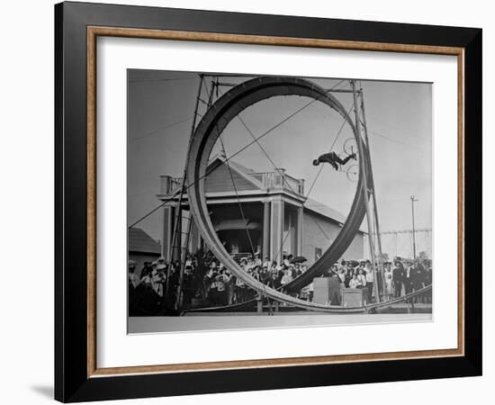 Loop The Loop, New York, New York-Charles Kenneth Lucas-Framed Photographic Print