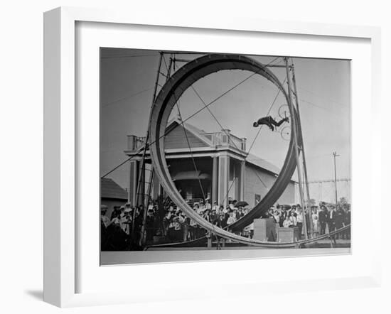 Loop The Loop, New York, New York-Charles Kenneth Lucas-Framed Photographic Print