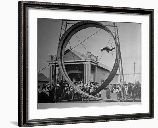 Loop The Loop, New York, New York-Charles Kenneth Lucas-Framed Photographic Print