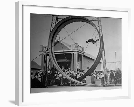 Loop The Loop, New York, New York-Charles Kenneth Lucas-Framed Photographic Print