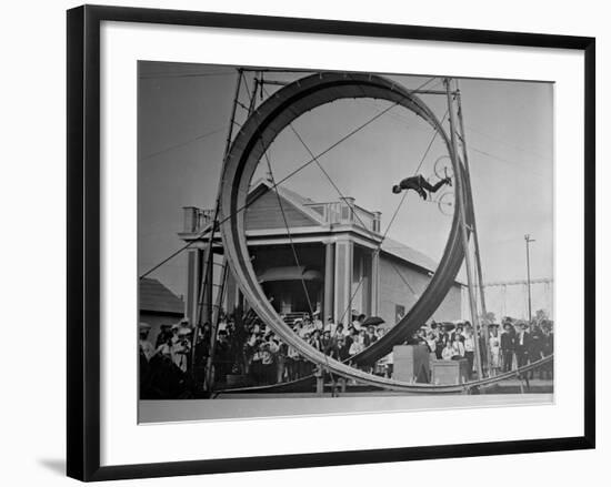 Loop The Loop, New York, New York-Charles Kenneth Lucas-Framed Photographic Print