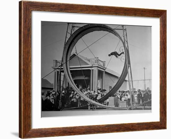 Loop The Loop, New York, New York-Charles Kenneth Lucas-Framed Photographic Print