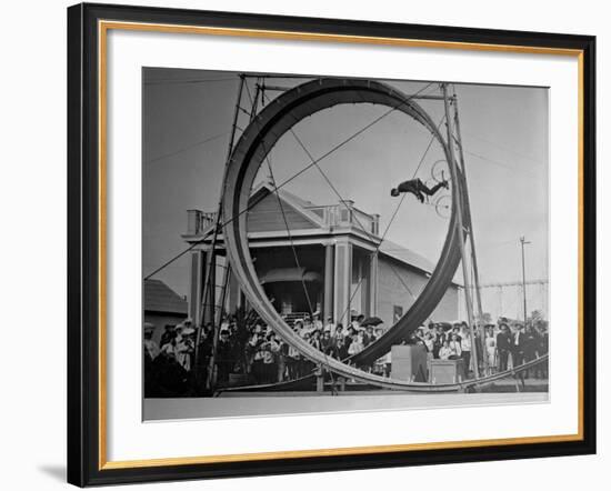 Loop The Loop, New York, New York-Charles Kenneth Lucas-Framed Photographic Print