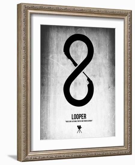 Looper-NaxArt-Framed Art Print