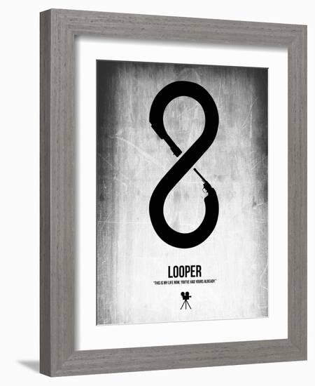 Looper-NaxArt-Framed Art Print