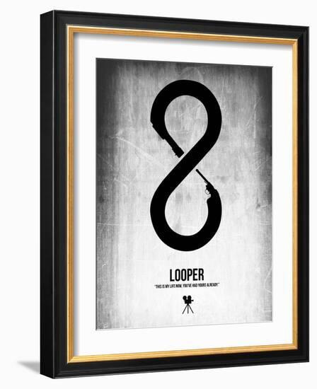 Looper-NaxArt-Framed Art Print