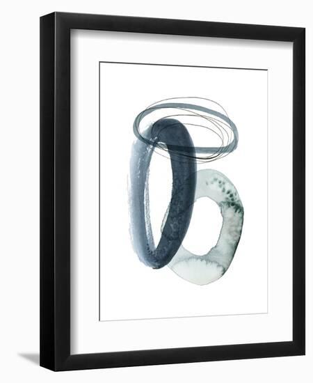 Looping Abstract I-Grace Popp-Framed Art Print