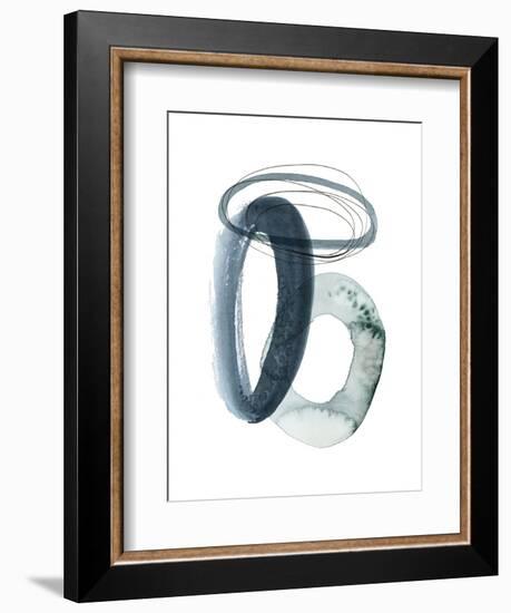 Looping Abstract I-Grace Popp-Framed Art Print