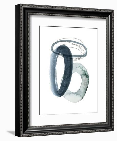 Looping Abstract I-Grace Popp-Framed Art Print