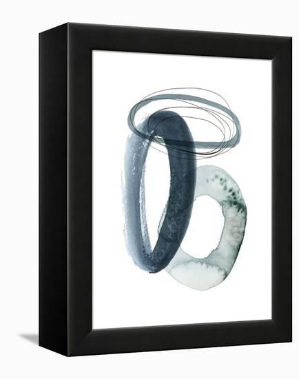 Looping Abstract I-Grace Popp-Framed Stretched Canvas