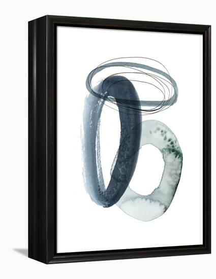 Looping Abstract I-Grace Popp-Framed Stretched Canvas