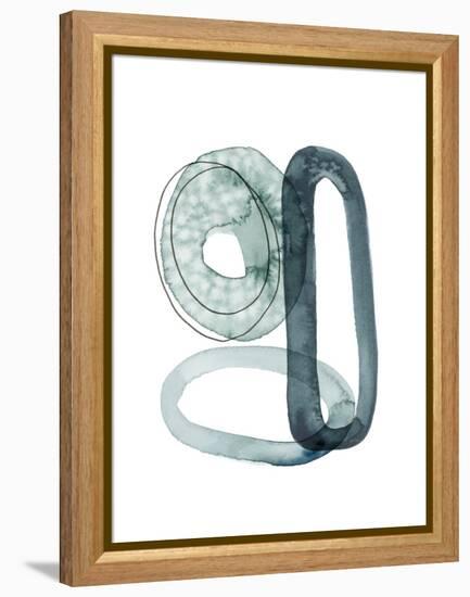 Looping Abstract II-Grace Popp-Framed Stretched Canvas