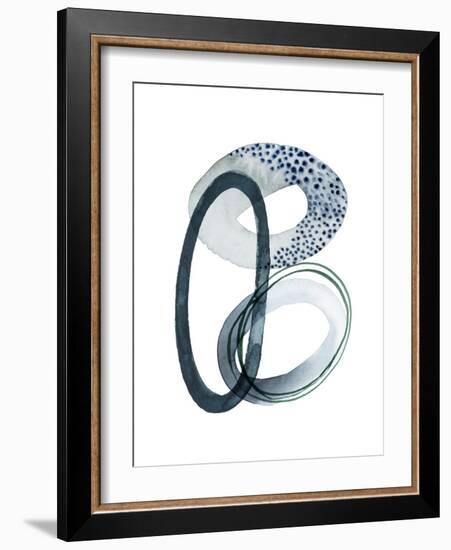 Looping Abstract III-Grace Popp-Framed Premium Giclee Print