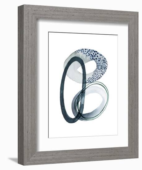 Looping Abstract III-Grace Popp-Framed Art Print