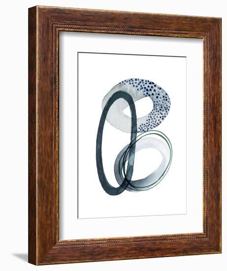 Looping Abstract III-Grace Popp-Framed Art Print