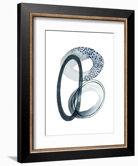 Looping Abstract III-Grace Popp-Framed Art Print