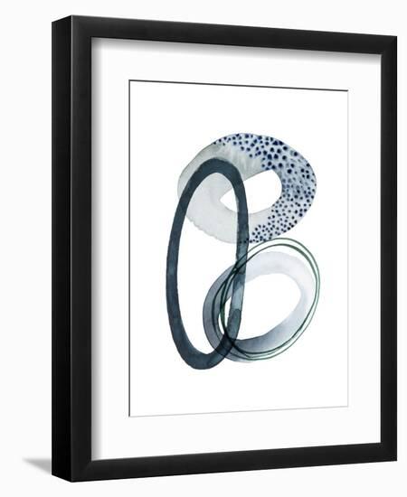 Looping Abstract III-Grace Popp-Framed Art Print