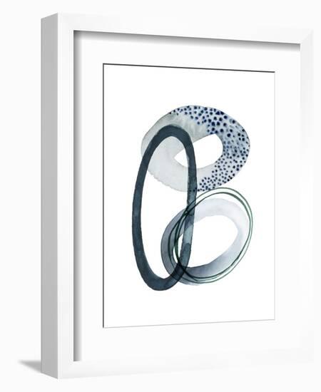 Looping Abstract III-Grace Popp-Framed Art Print