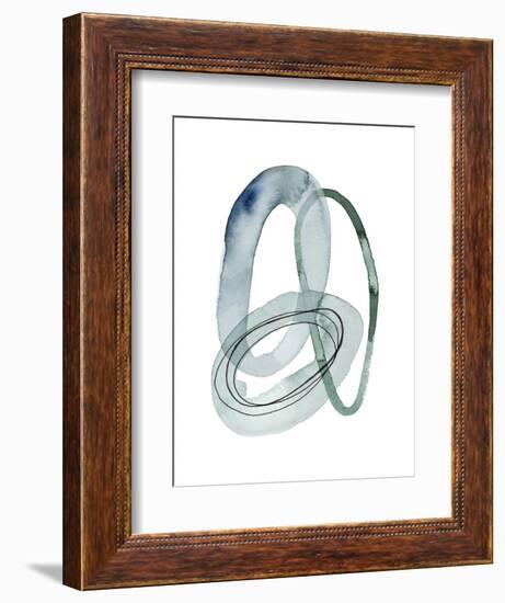 Looping Abstract IV-Grace Popp-Framed Art Print