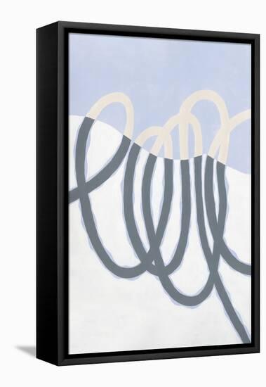 Loops I v2-Kathy Ferguson-Framed Stretched Canvas