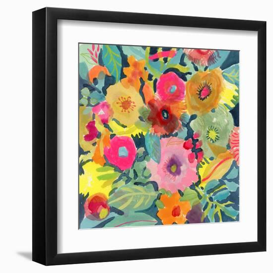 Loose Florals 1-Suzanne Allard-Framed Art Print