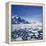 Loose Pack Ice in the Sea, with the Antarctic Peninsula in the Background, Antarctica-Geoff Renner-Framed Premier Image Canvas