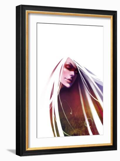 Loose-Charlie Bowater-Framed Art Print