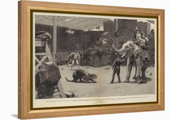 Loose!-John Charles Dollman-Framed Premier Image Canvas