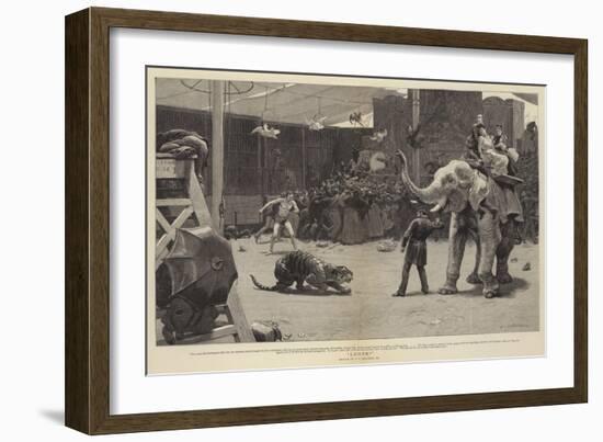 Loose!-John Charles Dollman-Framed Giclee Print