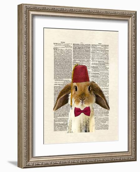 Lop Bunny-Matt Dinniman-Framed Art Print