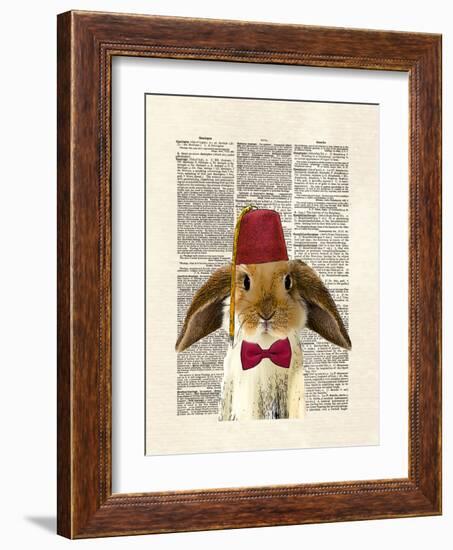 Lop Bunny-Matt Dinniman-Framed Art Print