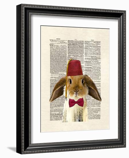 Lop Bunny-Matt Dinniman-Framed Art Print