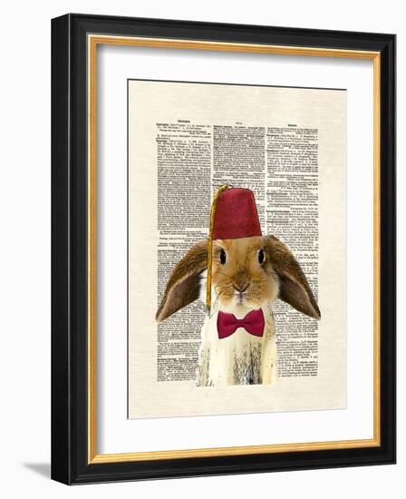 Lop Bunny-Matt Dinniman-Framed Art Print