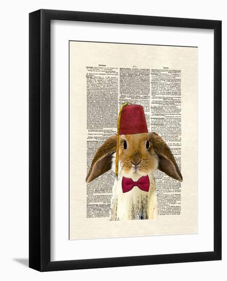 Lop Bunny-Matt Dinniman-Framed Art Print
