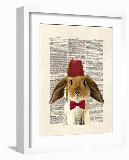 Lop Bunny-Matt Dinniman-Framed Art Print