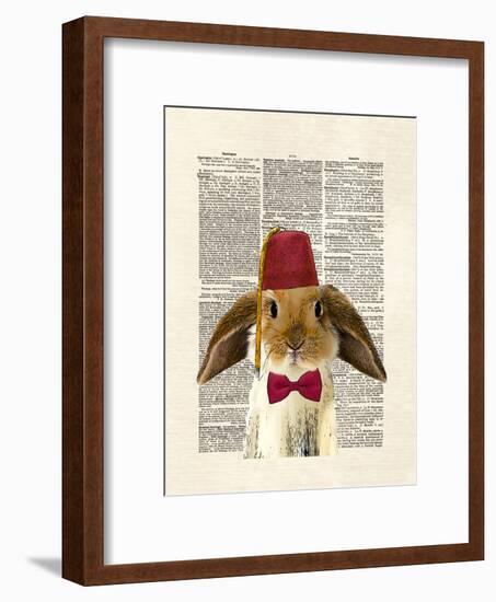 Lop Bunny-Matt Dinniman-Framed Art Print