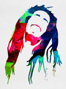 Bob Watercolor by Lora Feldman