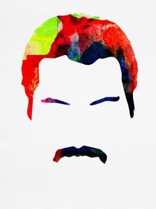 Freddie Watercolor by Lora Feldman