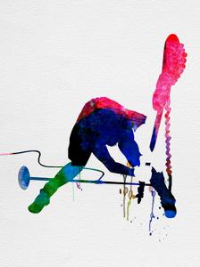 Joe Watercolor by Lora Feldman