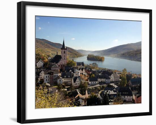 Lorch, Rhine Valley, Hesse, Germany, Europe-Hans Peter Merten-Framed Photographic Print