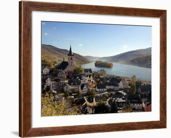 Lorch, Rhine Valley, Hesse, Germany, Europe-Hans Peter Merten-Framed Photographic Print