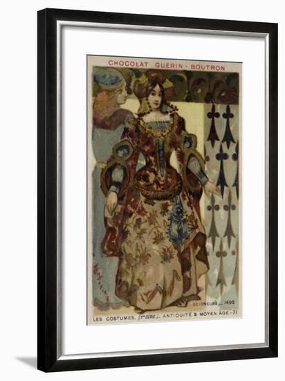 Lord and Lady, 1495-null-Framed Giclee Print