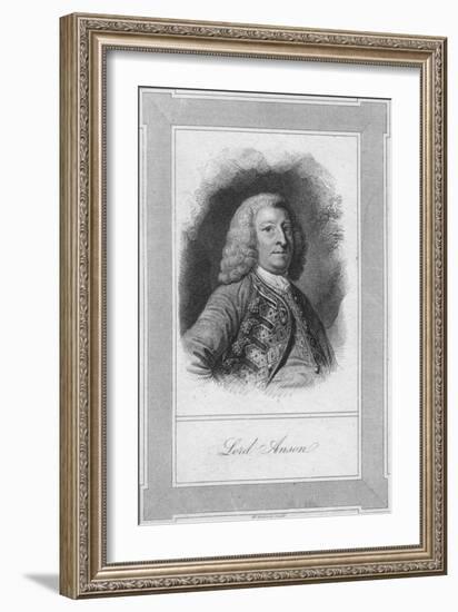 Lord Anson, 1762-Henry Adlard-Framed Giclee Print