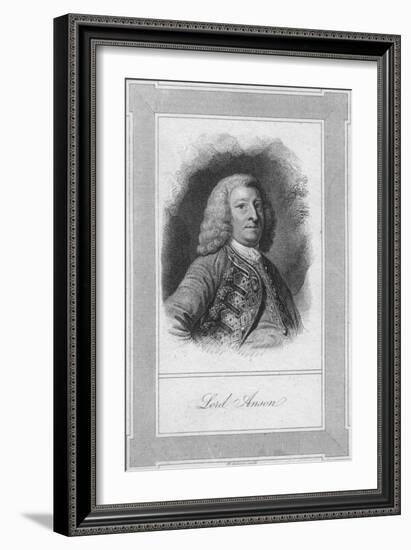 Lord Anson, 1762-Henry Adlard-Framed Giclee Print