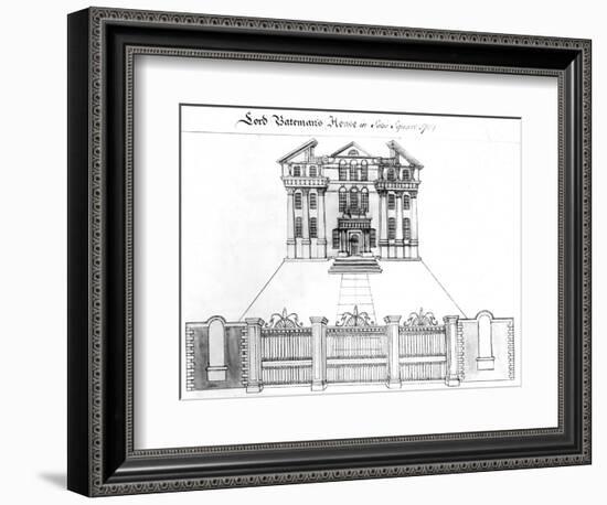 Lord Bateman's House in Soho Square, 1764-Haynes King-Framed Giclee Print