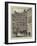 Lord Beaconsfield's House at 19, Curzon-Street, Mayfair, Where He Died-Frank Watkins-Framed Giclee Print