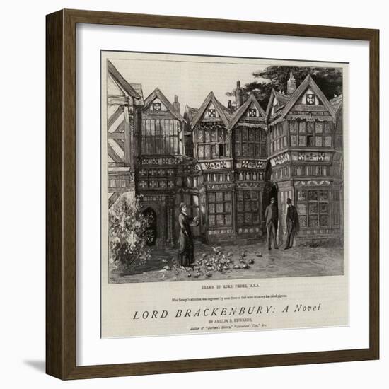 Lord Brackenbury, a Novel-Sir Samuel Luke Fildes-Framed Giclee Print