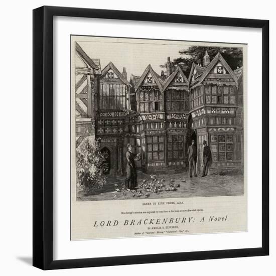 Lord Brackenbury, a Novel-Sir Samuel Luke Fildes-Framed Giclee Print