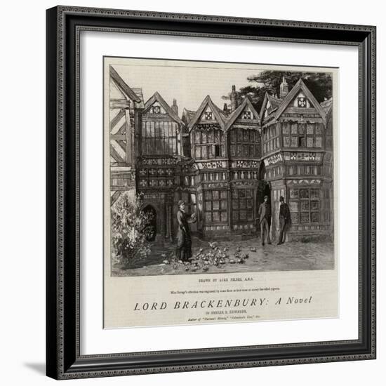 Lord Brackenbury, a Novel-Sir Samuel Luke Fildes-Framed Giclee Print